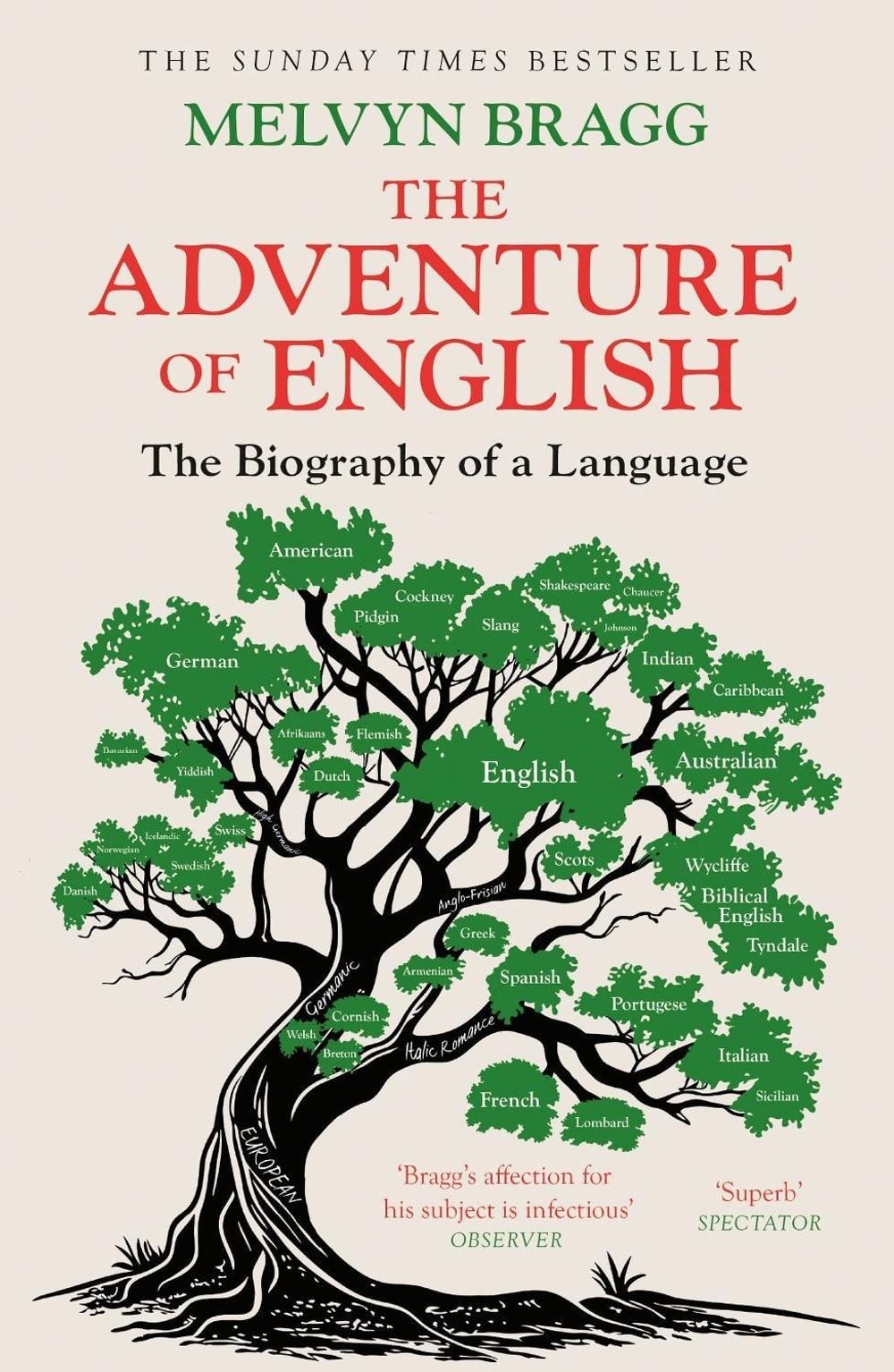 The Adventure Of English: The Biography of a Language by Melvyn Bragg Paperback