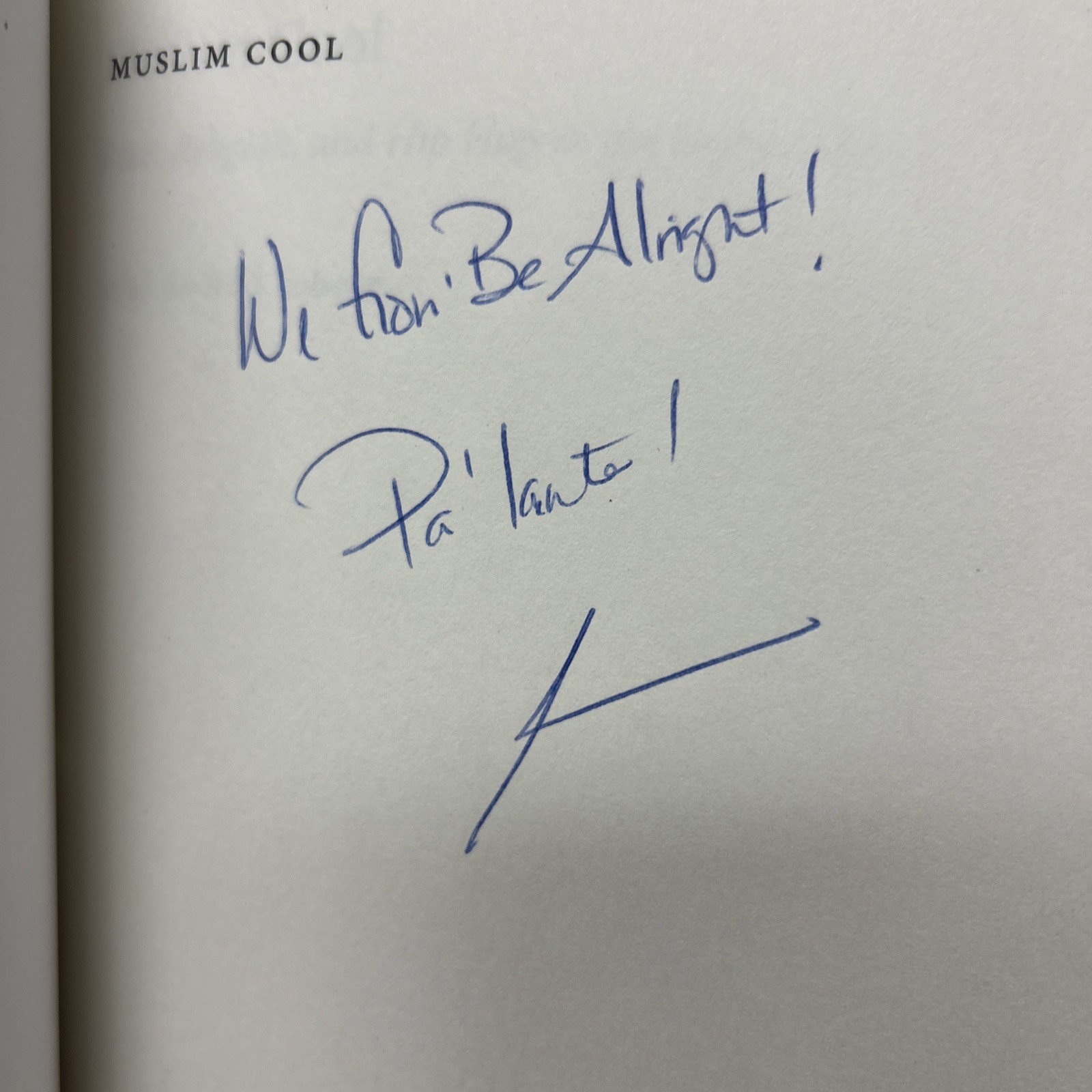 SIGNED Muslim Cool: Race, Religion, and Hip Hop in US By Khabeer PB 1st Edition