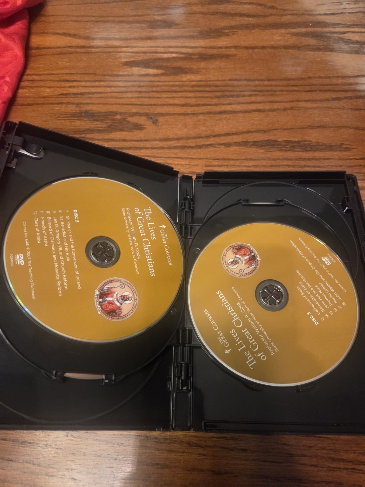 Great Courses – The Lives of Great Christians by William R. Cook (DVD)