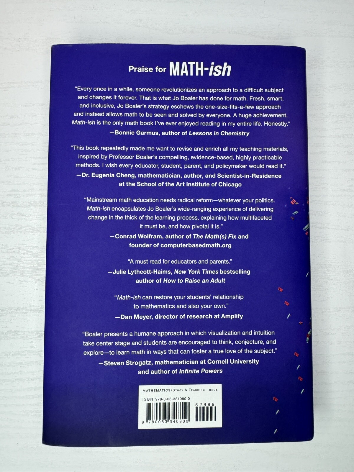 Math-Ish :Finding Creativity, Diversity, and Meaning in Mathematics By Jo Boaler
