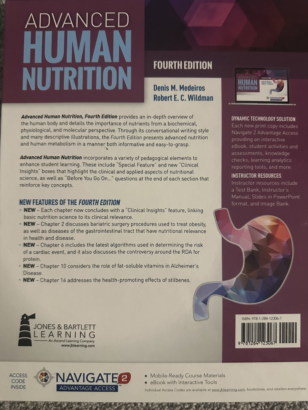 Advanced Human Nutrition by Robert E. C. Wildman and Denis M. Medeiros