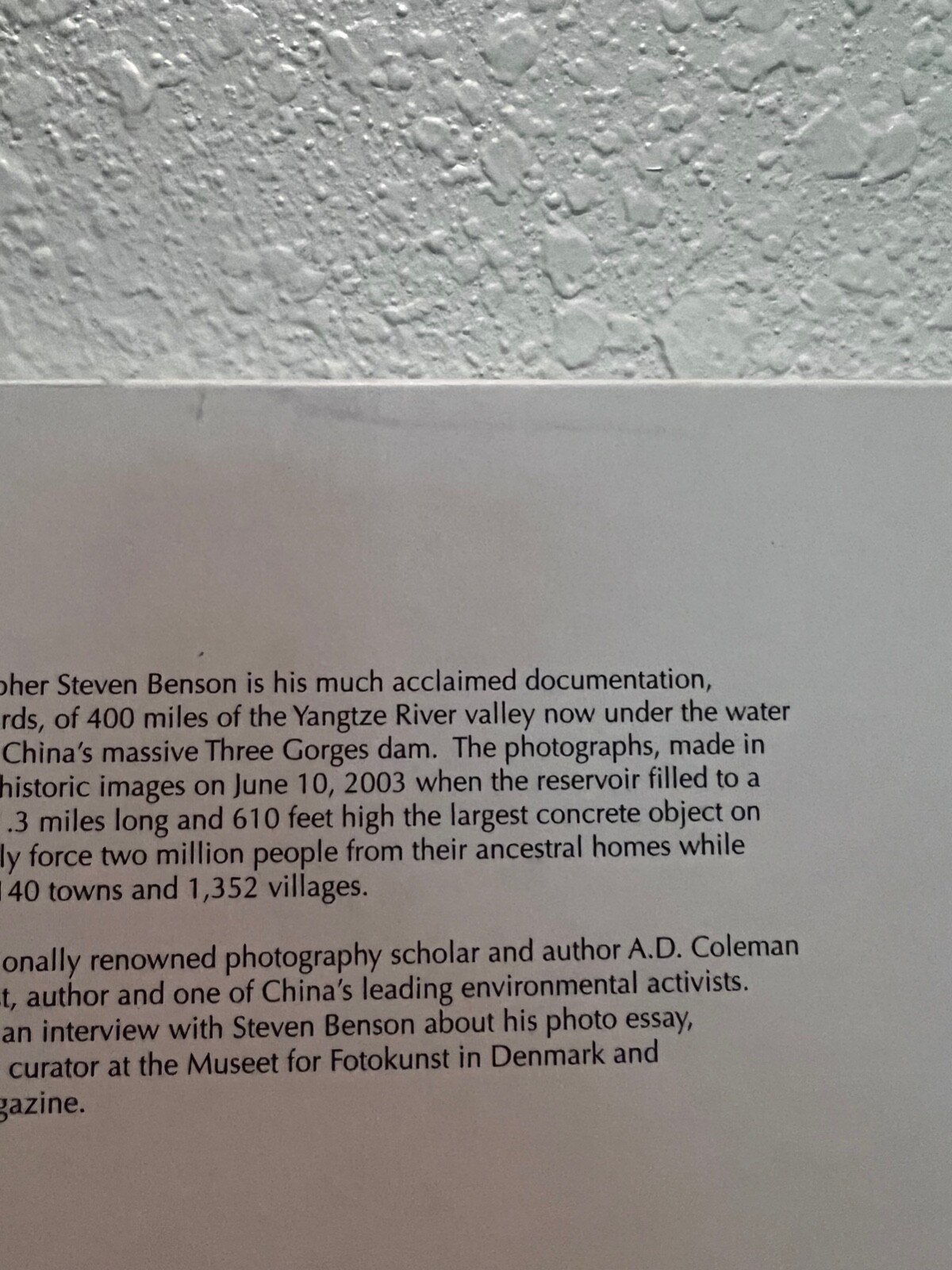 The Cost of Power in China: The Three Gorges Dam and the Yangtze River Valley