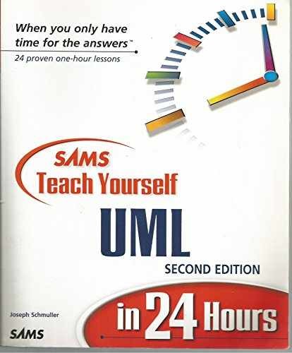 Sams Teach Yourself UML in 24 Hours – Paperback, by Schmuller Joseph – Very Good