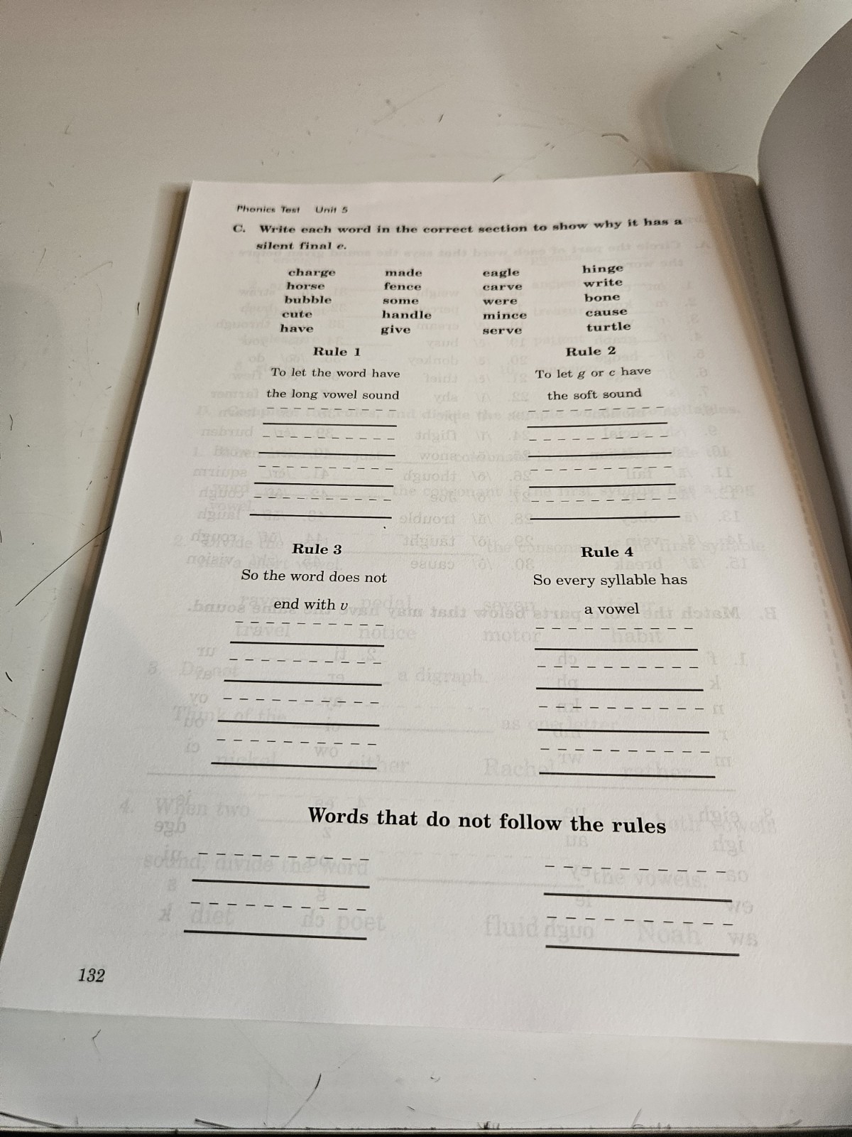 Rod And Staff Bible Nurture Reader Series Phonics Workbook Grade 2 Units 4 and 5