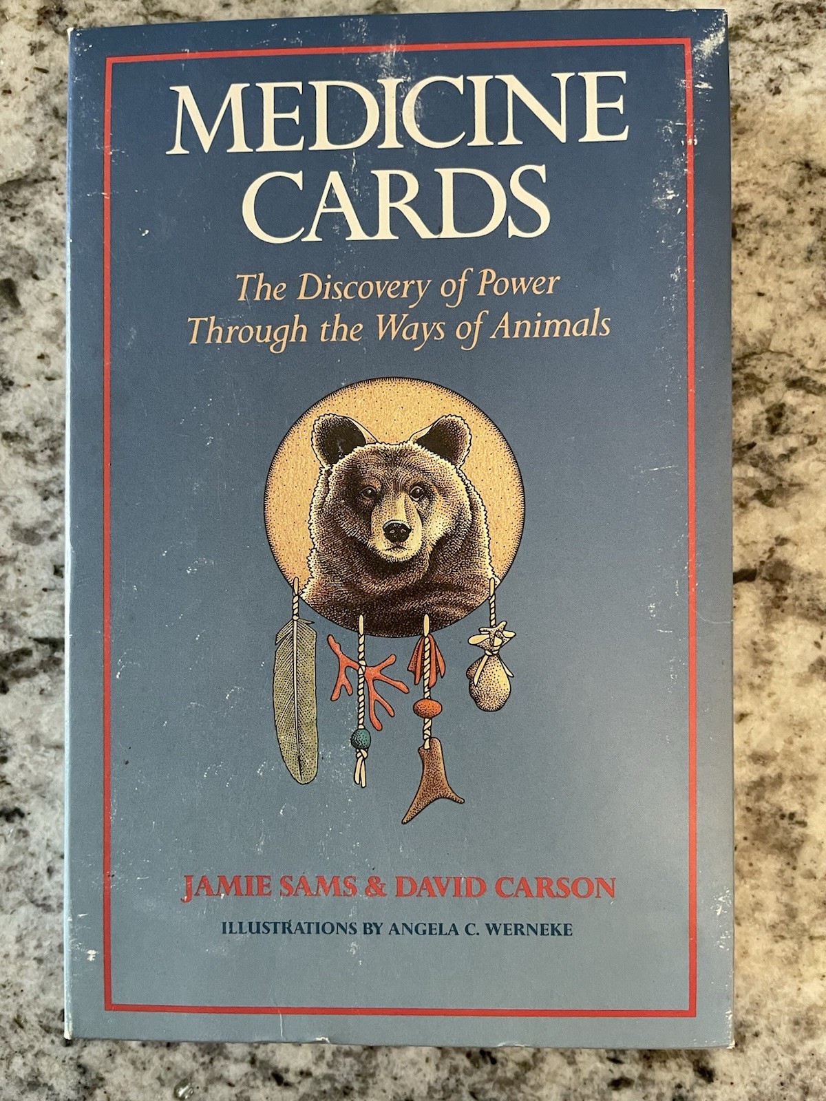 Medicine Cards by Jamie Sams David Carson 1988 Hardcover Cards Complete in Box