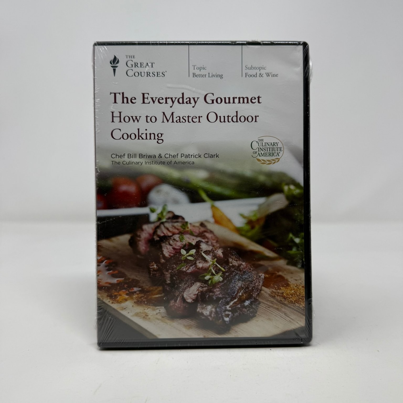 Everyday Gourmet How To Master Outdoor Cooking (DVD, 2015) Chefs Briwa Clark New