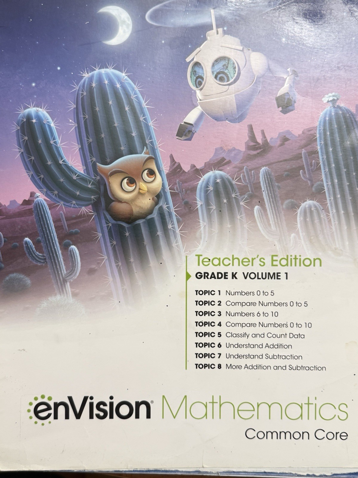 🔥 enVision Mathematics Common Core, Grade K Volume 1 Teacher’s Edit 🔥