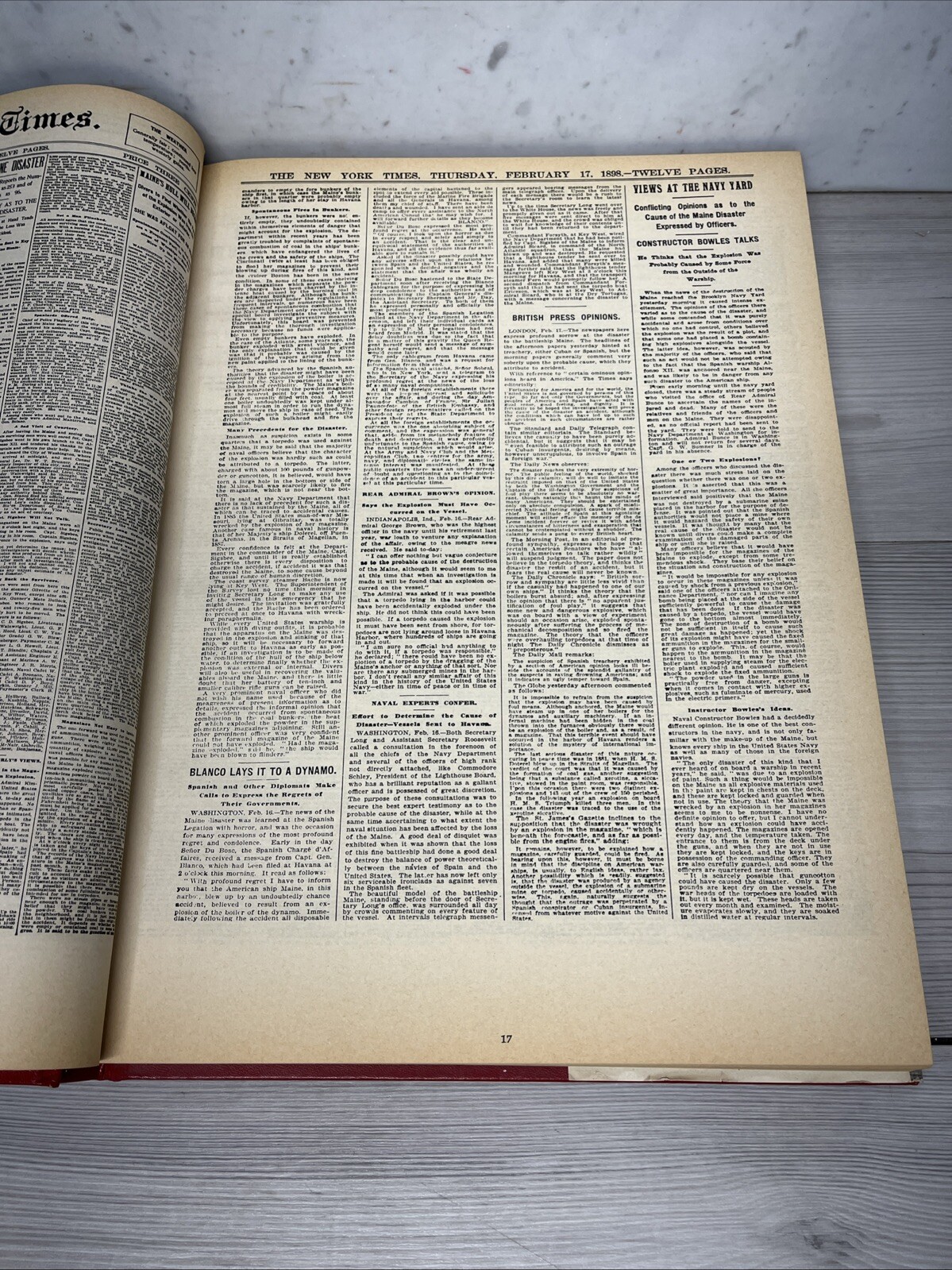The New York Times – Page One The Major Events 1920-1975 – Disasters – Lot Of 3.