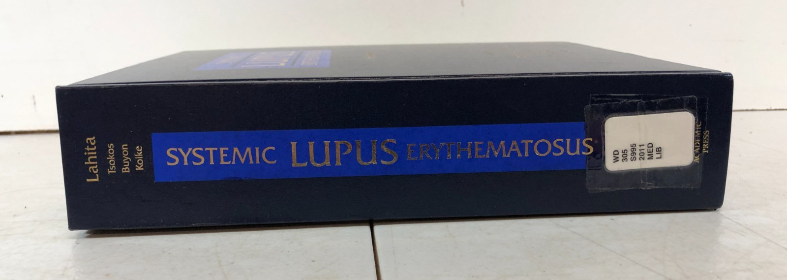 Systemic Lupus Erythematosus, Robert G. Lahita, 2011, EX-Library, E-123