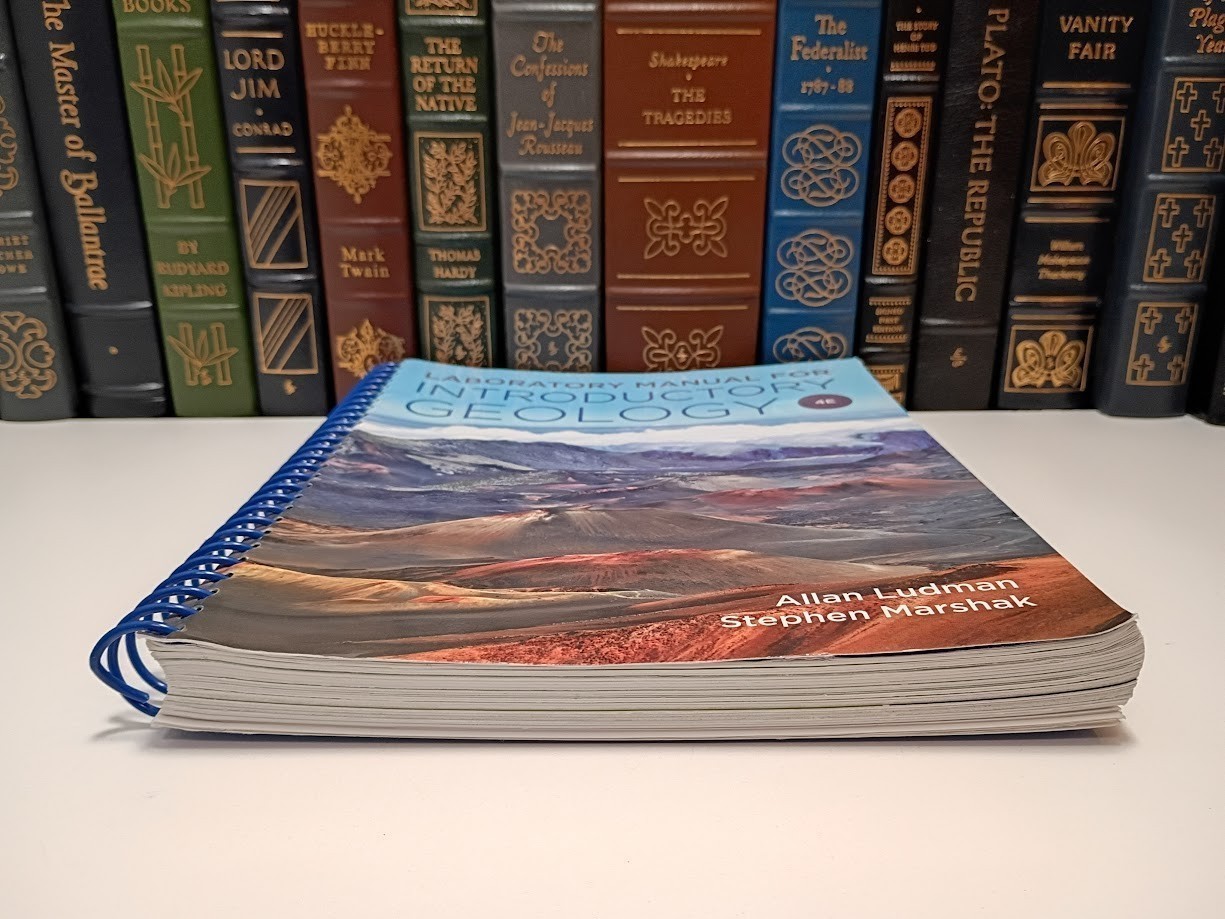Laboratory Manual for Introductory Geology 4th Edition Ludman Marshak VG+