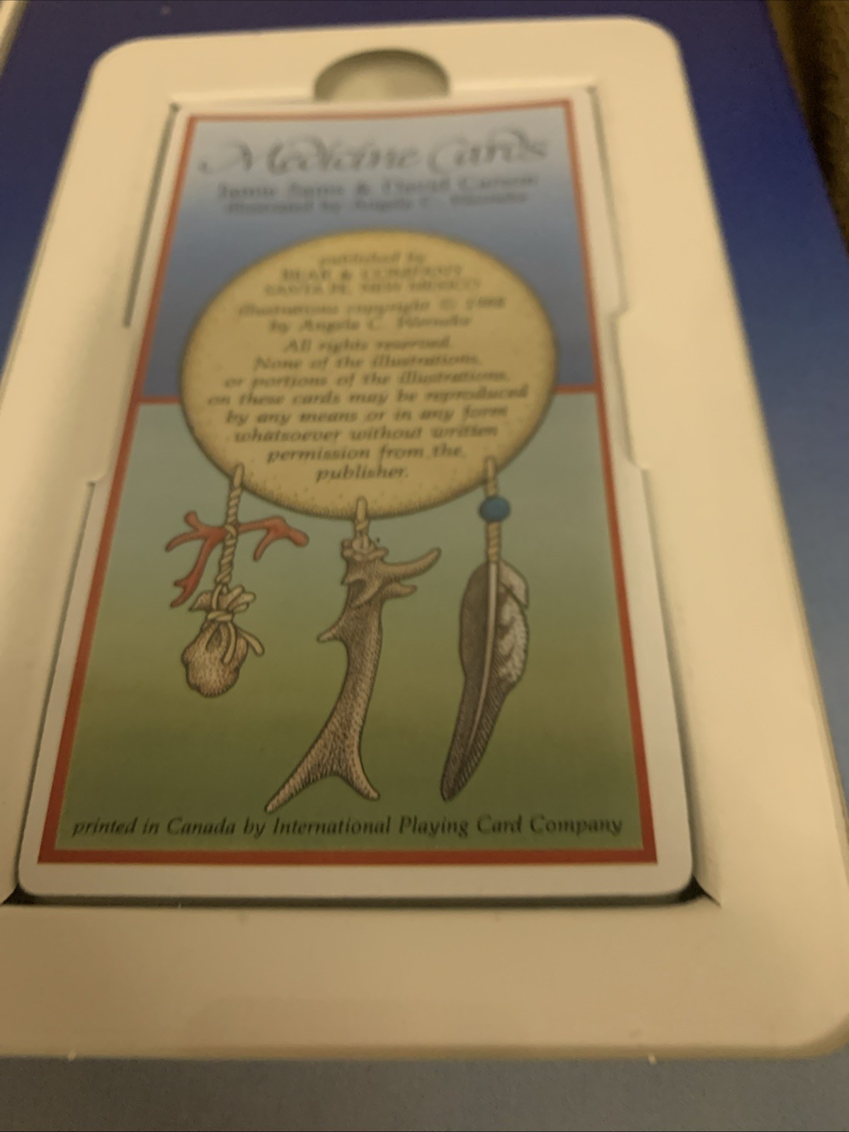 Medicine Cards Jamie Sams Vintage 1988 Box Set Vintage Brand New