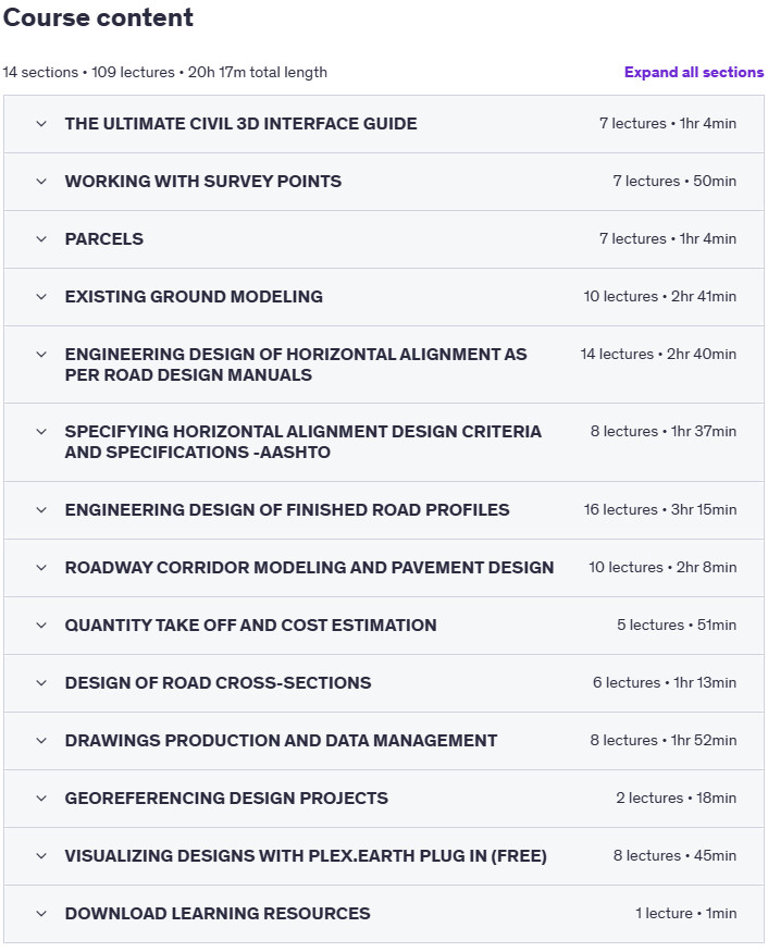 Master Civil 3D Fast: Essential Training for Civil Engineers, Designers & Drafte