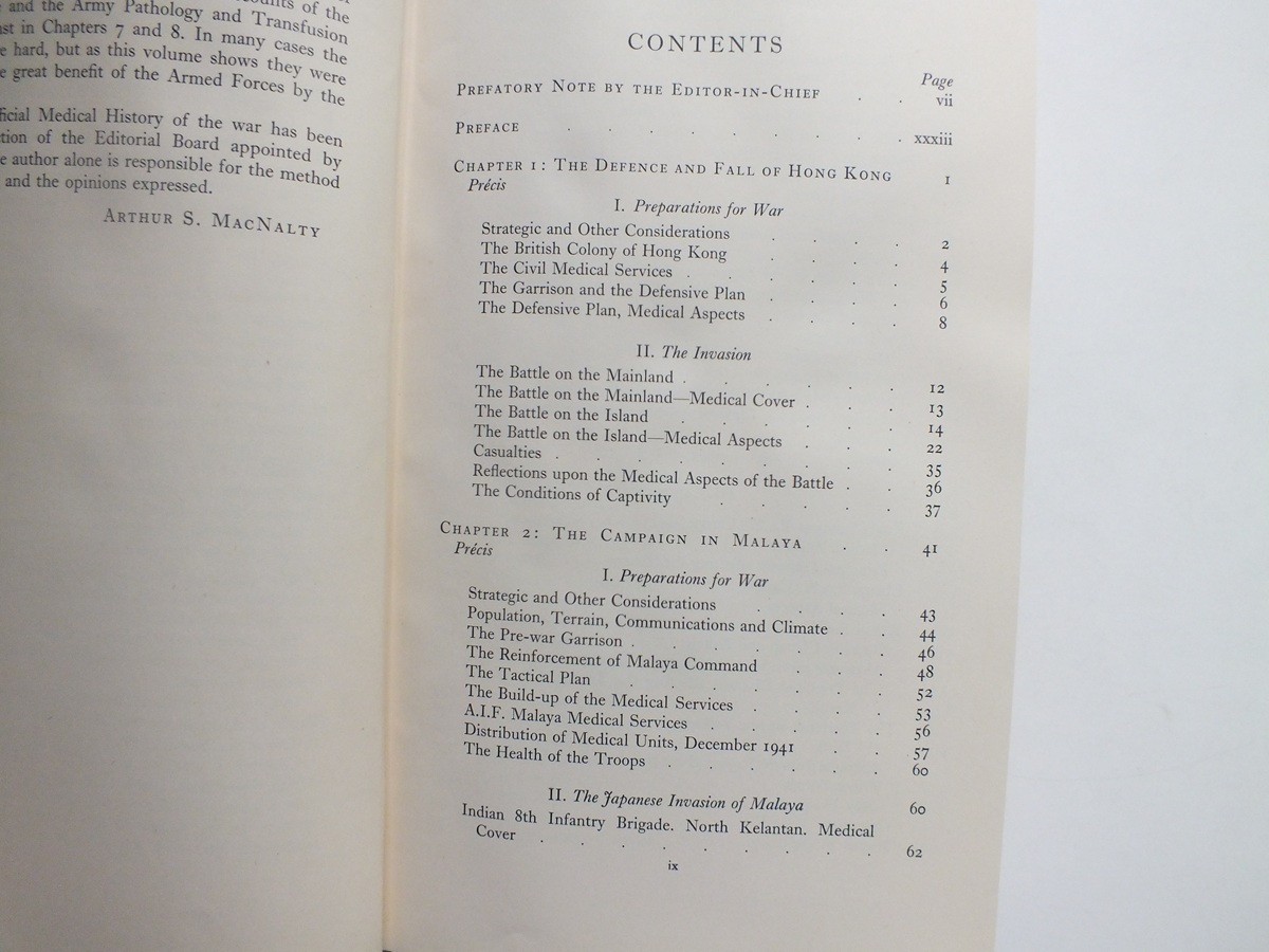 The Army Medical Services, Campaigns, Vol. II: Hong Kong, Malaya, Iceland etc