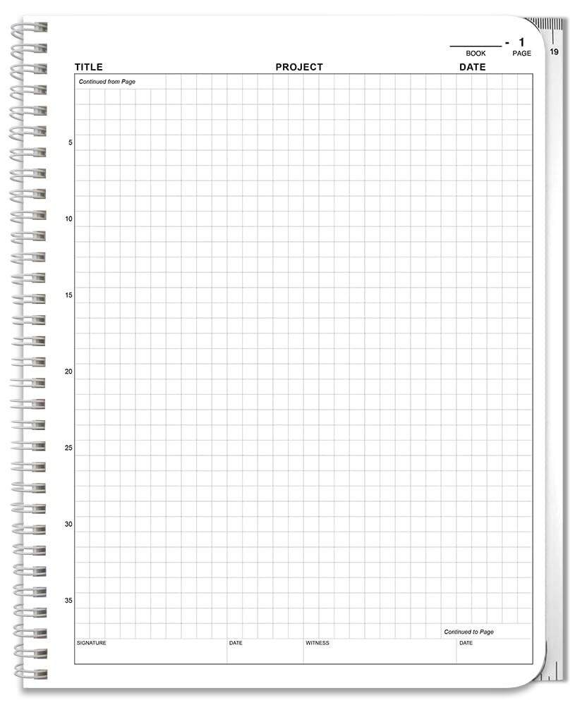 BookFactory Carbonless Lab Notebook/Laboratory Duplicator Book