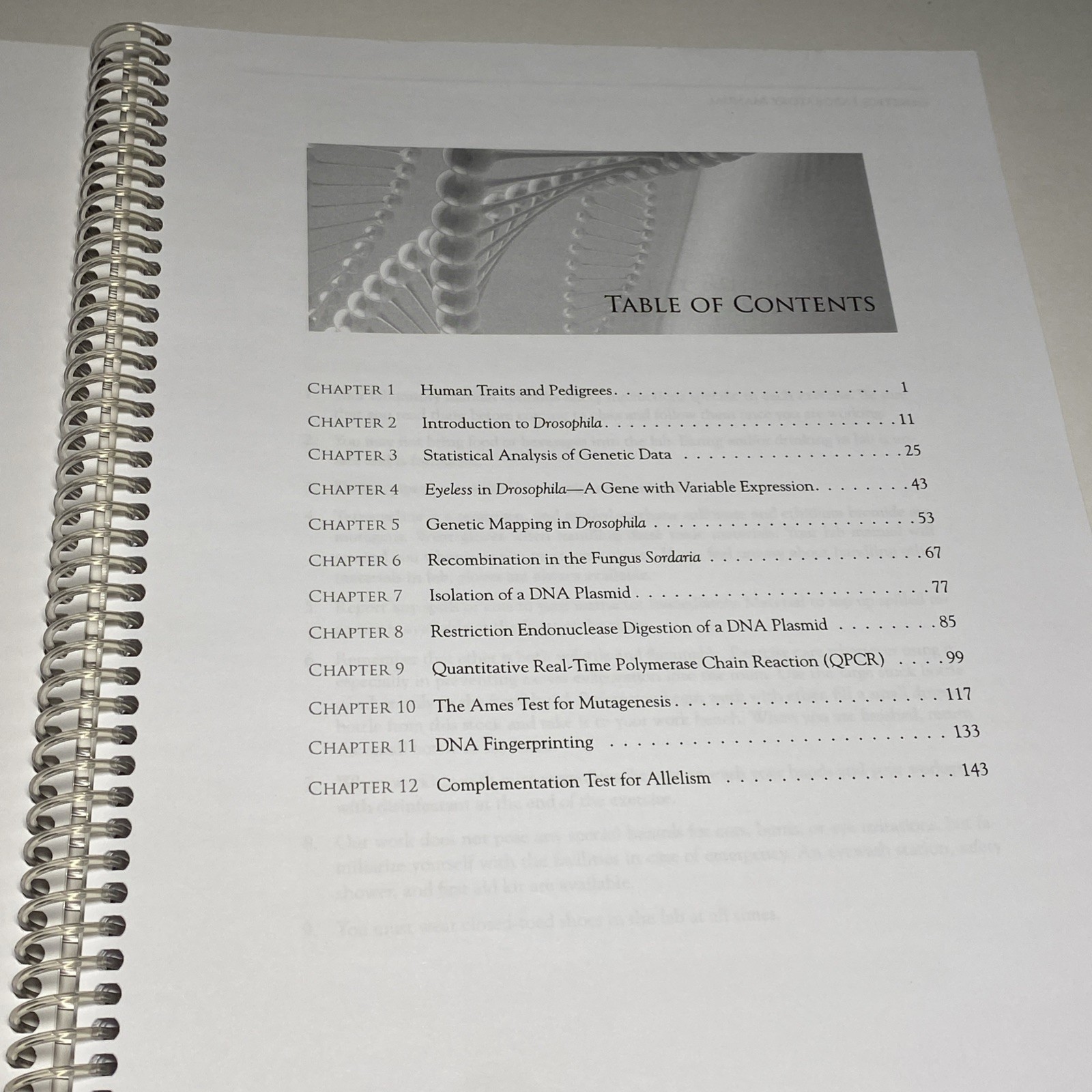 Genetics Laboratory Manual 8th Edition – Adamkewicz Einhorn Otto GMU