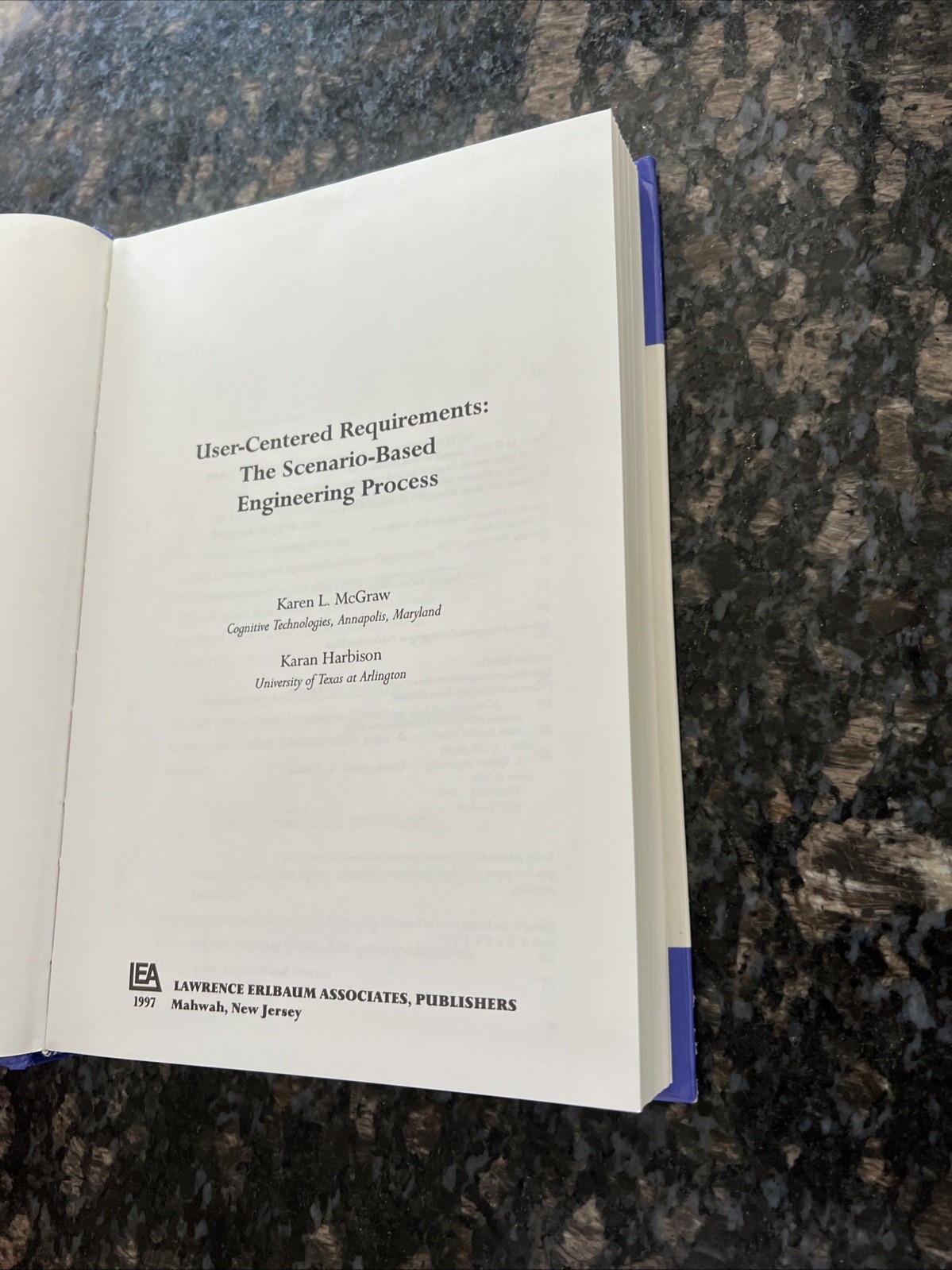 User-Centered Requirements: The Scenario-Based Engineering Process by McGraw