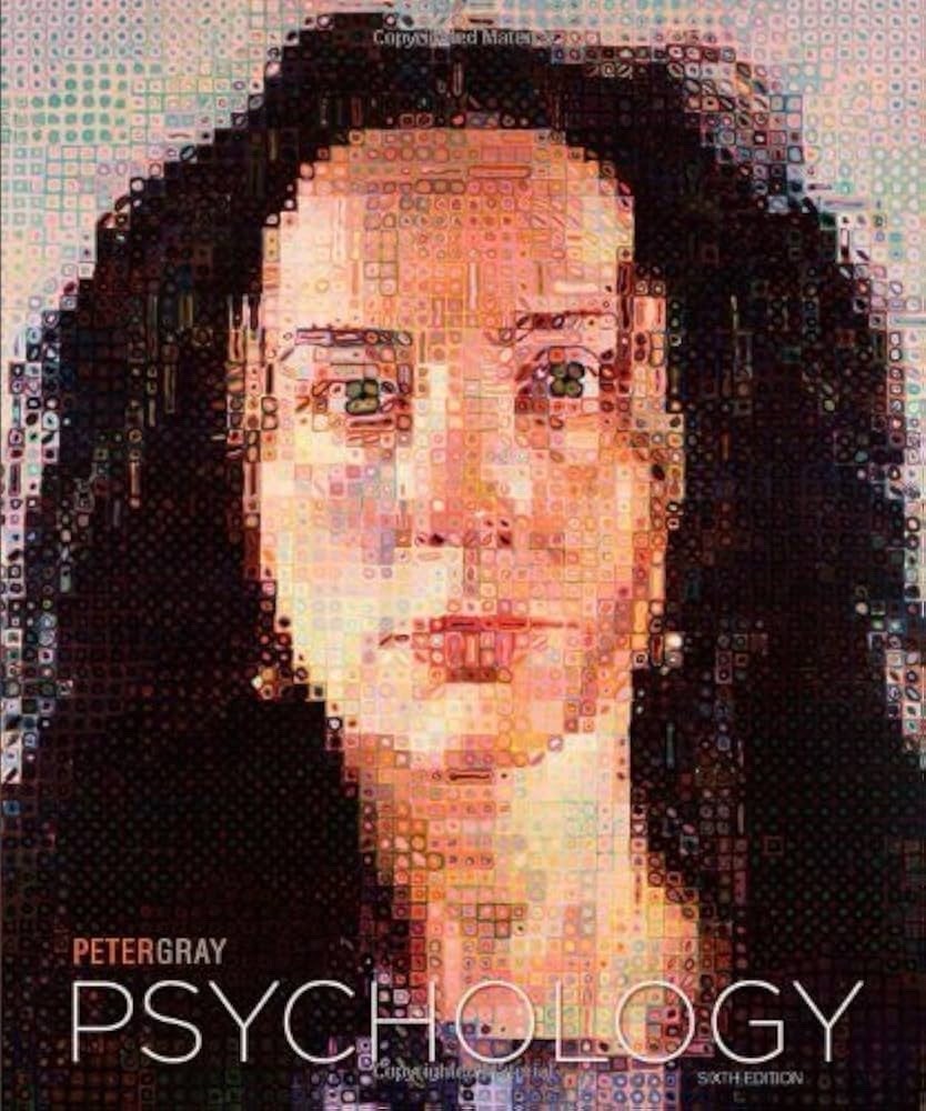 Peter Gray Psychology Sixth Edition Hardcover Textbook English