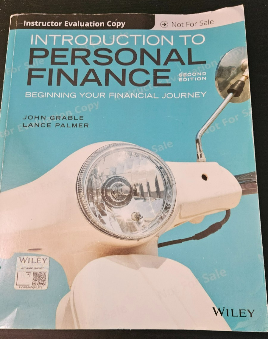 Introduction to Personal Finance : Beginning Grable 2nd Ed. Eval Copy VERY GOOD