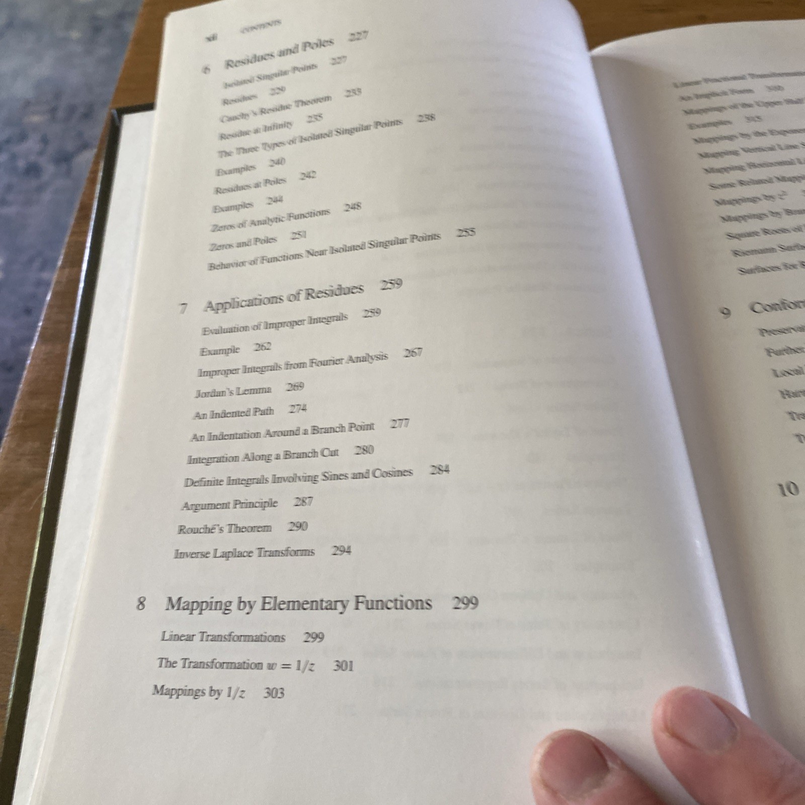 Complex Variables and Applications (Brown and Churchill) 9th
