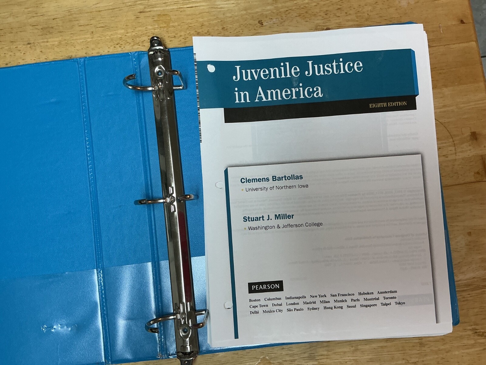 Juvenile Justice in America by Bartollas and Miller (Loose Leaf)