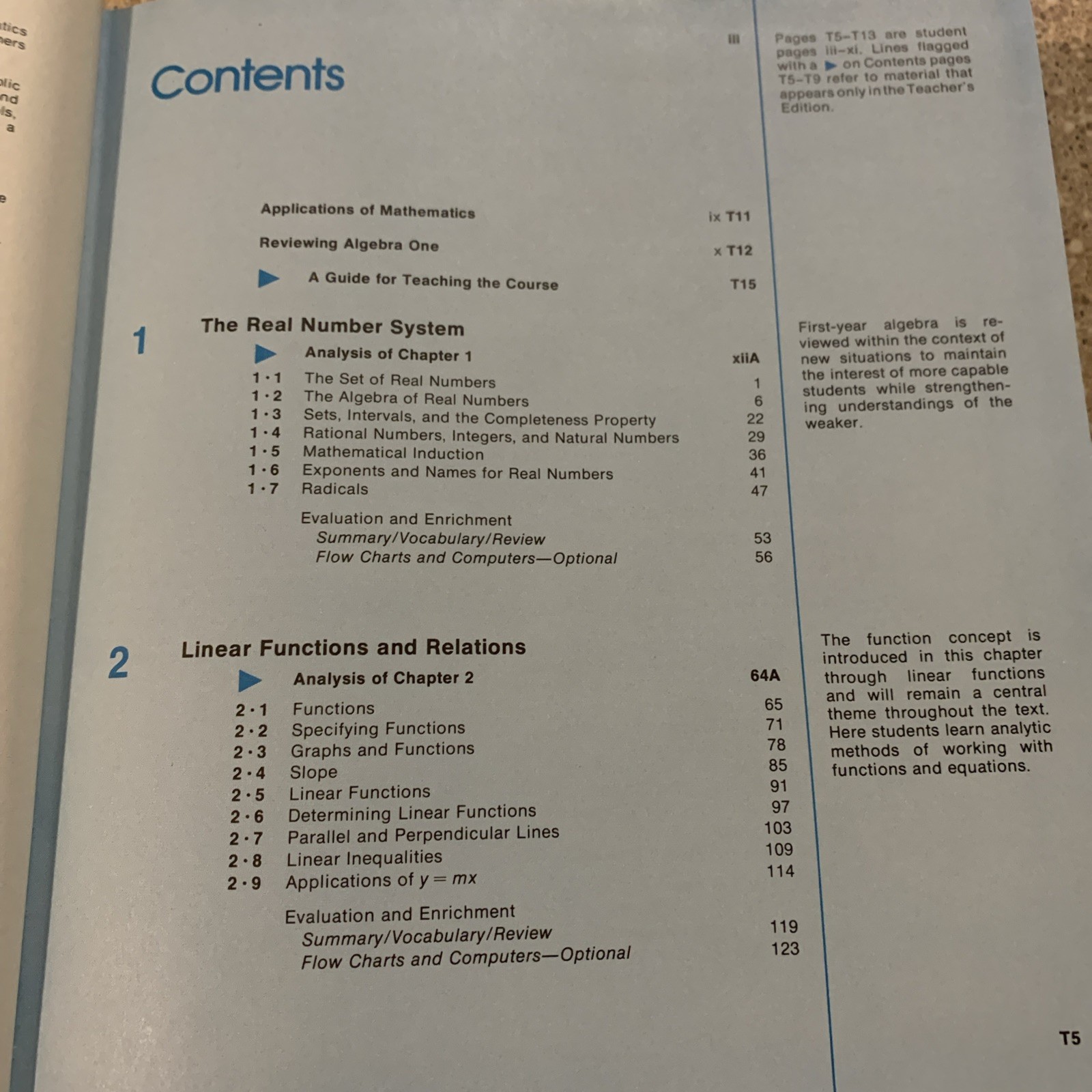 Vintage Teacher’s Edition 1976 – Silver Burdett Algebra Two and Trigonometry