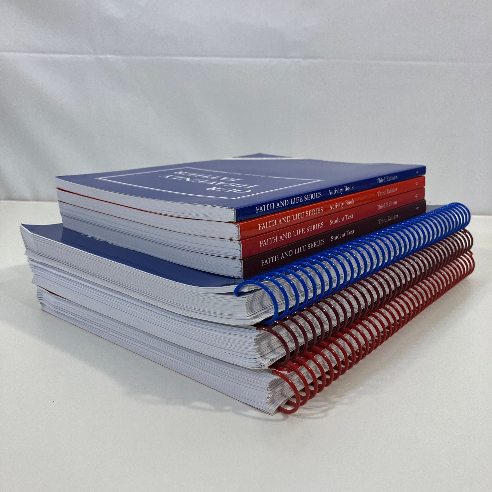 Faith and Life Series Third Edition 7 Book Lot Catholic Education Theology TPB