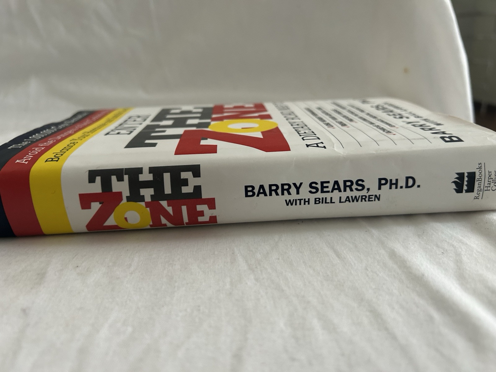 Enter The Zone by Barry Sears, Ph.D. First Edition Hardcover