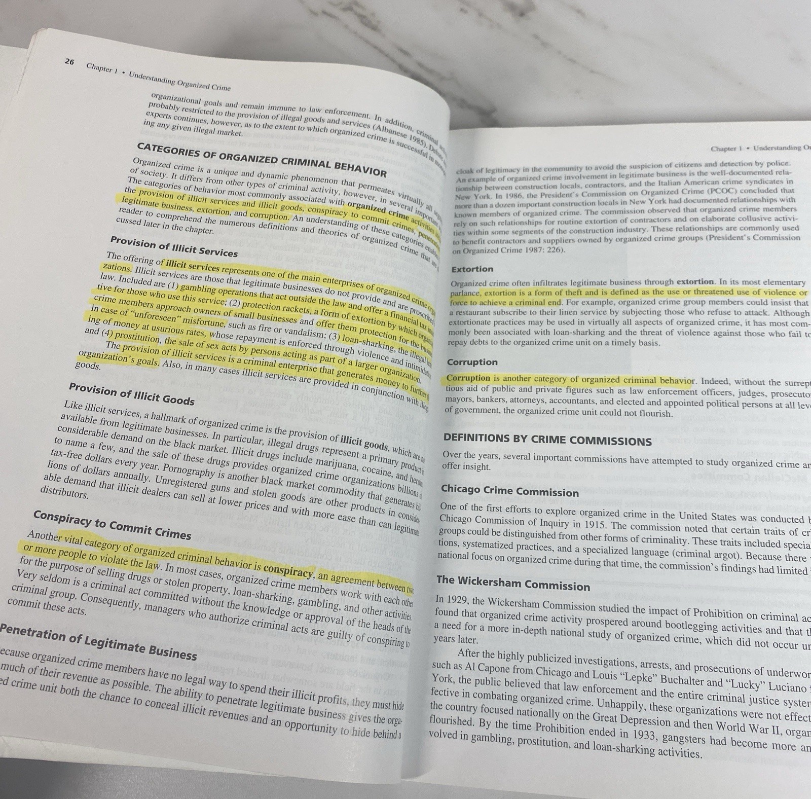 Organized Crime Seventh Edition by Michael Lyman Textbook