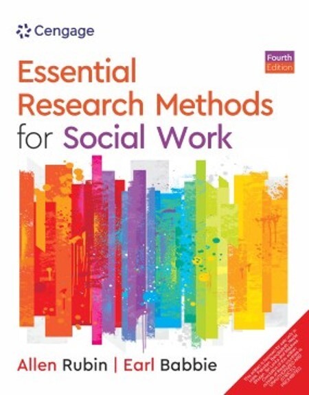 Essential Research Methods for Social Work by Allen Rubin, Earl R. Babbie, 4th e
