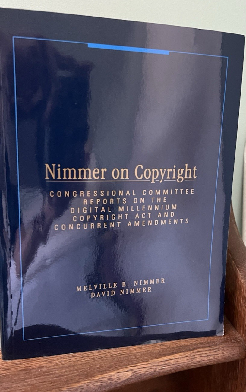 Nimmer on Copyright by Melville B. Nimmer (Other)