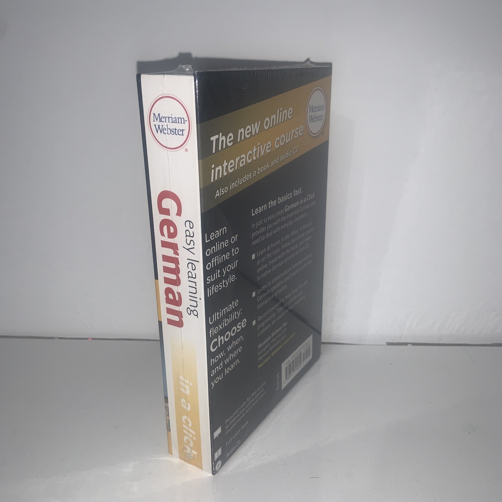 Merriam-Webster’s Easy Learning German in a Click [With CD (Audio)]