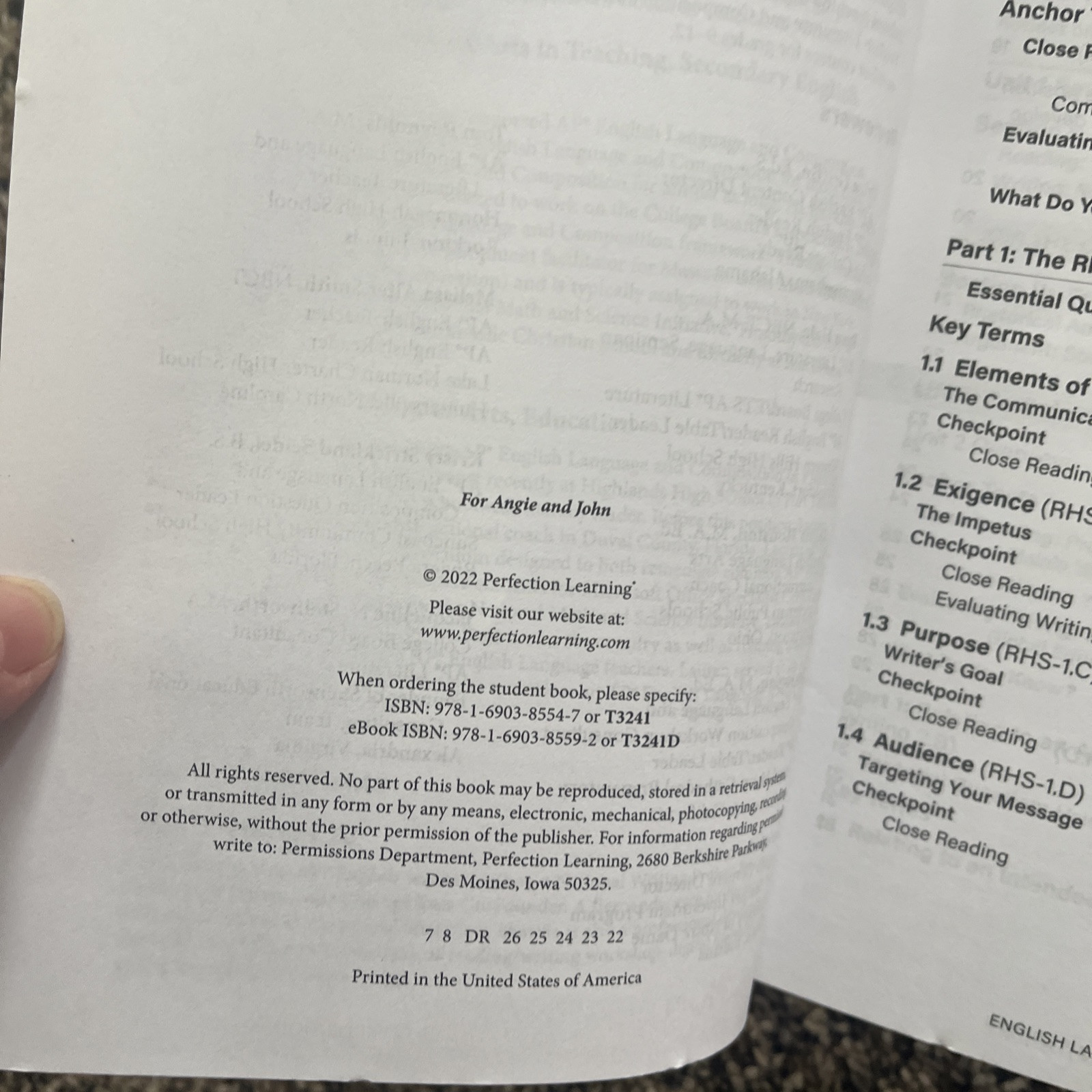 Advanced Placement English Language and Composition by Lauren Peterson, Brandon