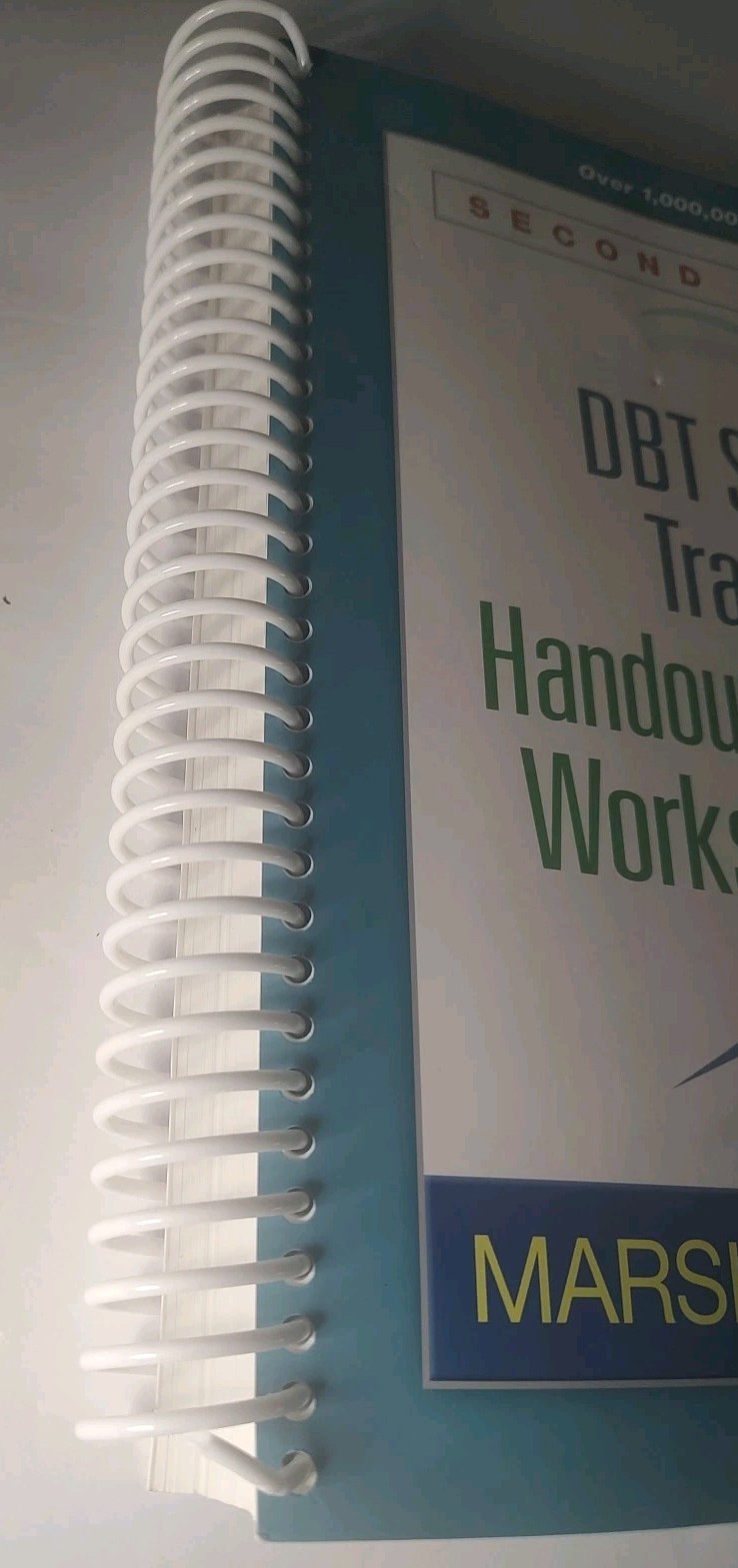 DBT Skills Training Handouts and Worksheets by Marsha M. Linehan (2014, Trade)