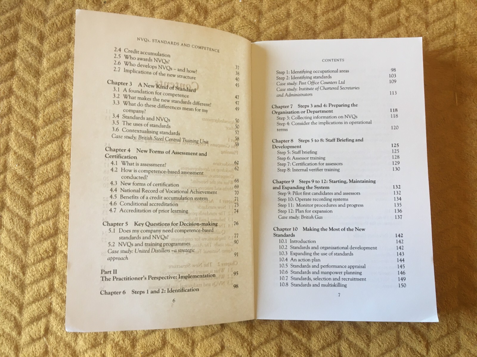 NVQ’s STANDARDS AND COMPETENCE SHIRLEY FLETCHER – KOGAN PAGE 1991