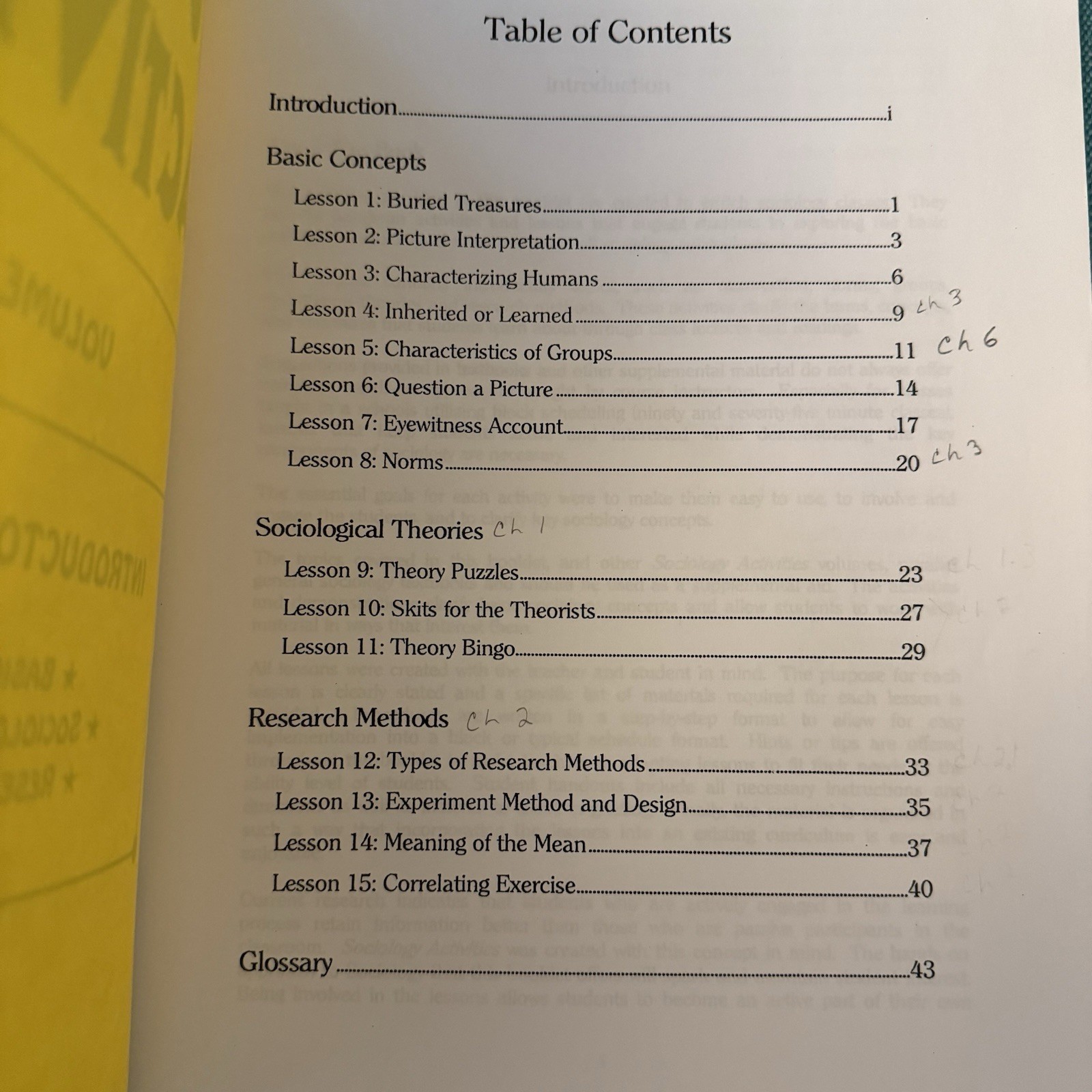 Three (3) Volumes of Sociology Activities Teacher Resource By K Glusick
