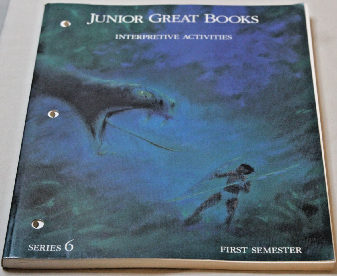 Junior Great Books Series 6 Teacher and Student Edition Books Semester 1 & 2 Set