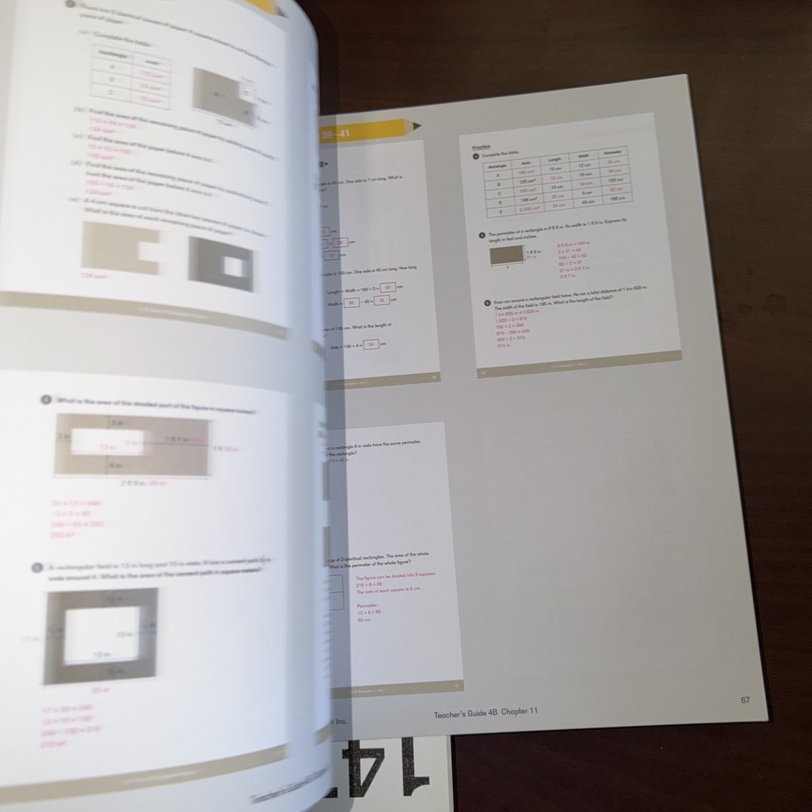 Singapore Math Inc. Dimensions Math Teacher’s Guide 4B | [Spiral-bound]