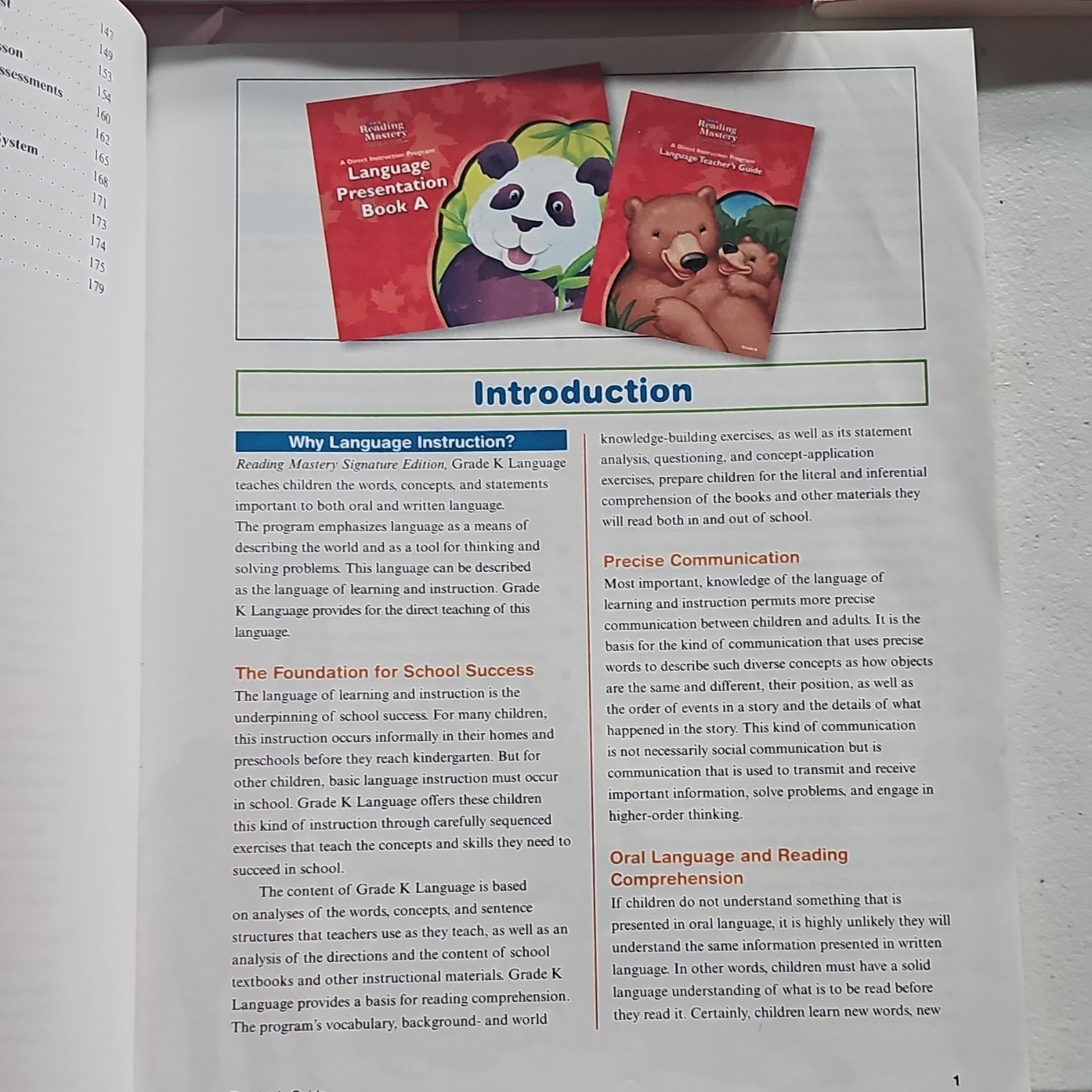 SRA/McGraw-Hill Reading Mastery Signature Ed Pres Book A+WB A/B+TG Gr K