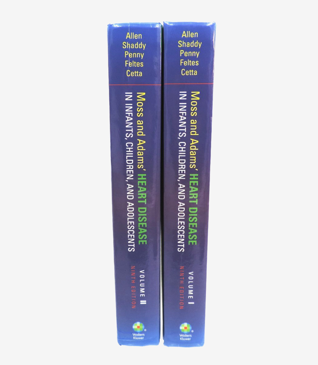 Moss and Adams’ Heart Disease Vol I & Vol II Set 9th Edition (2016) Wolters Kl..