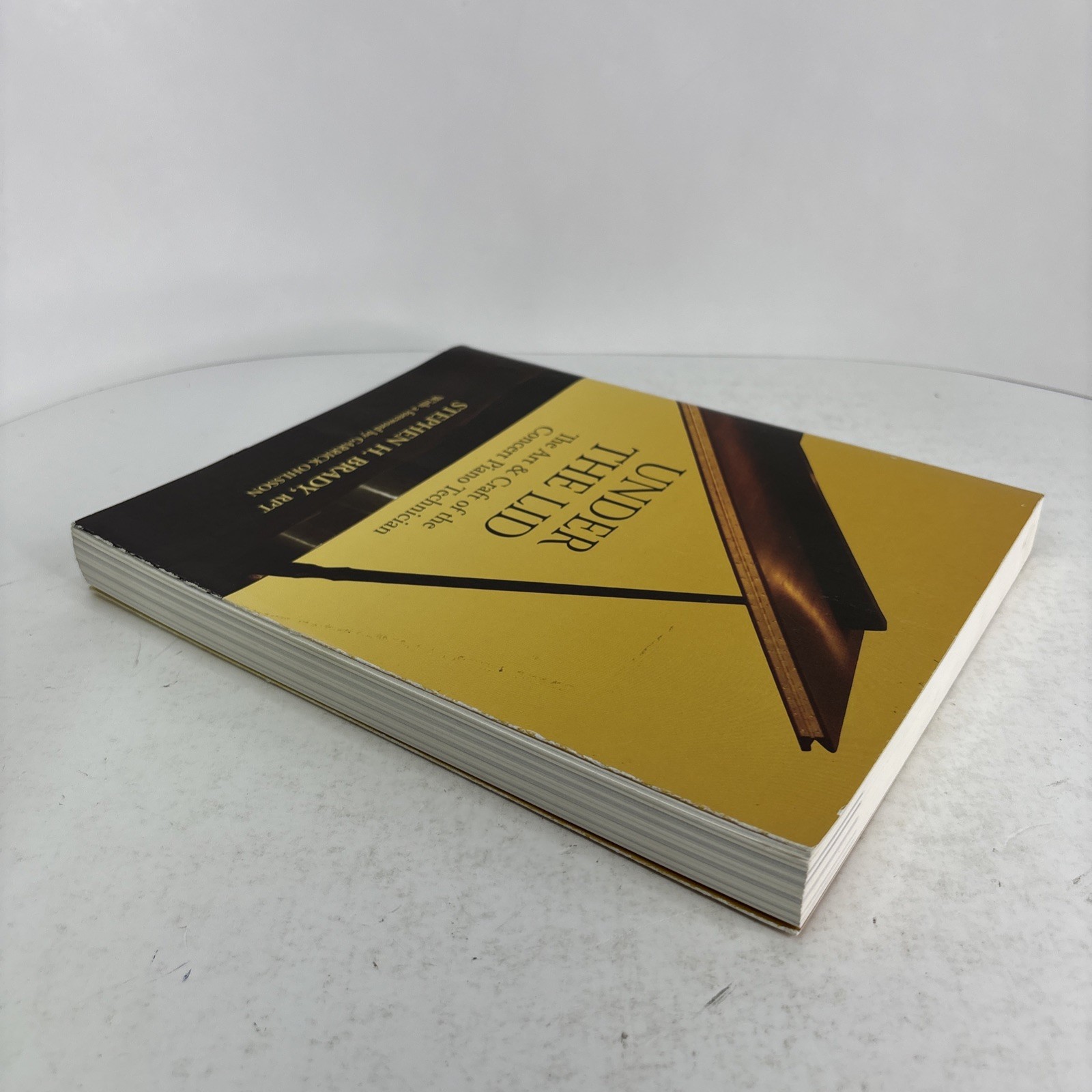 Under The Lid: The Art & Craft Of The Concert Piano Technician by Brady