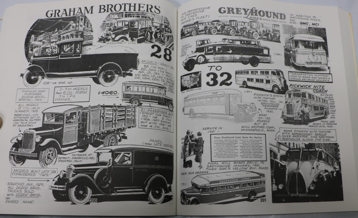 American Truck & Bus Spotter’s Guide 1920-1985 400 pages of Automotive History
