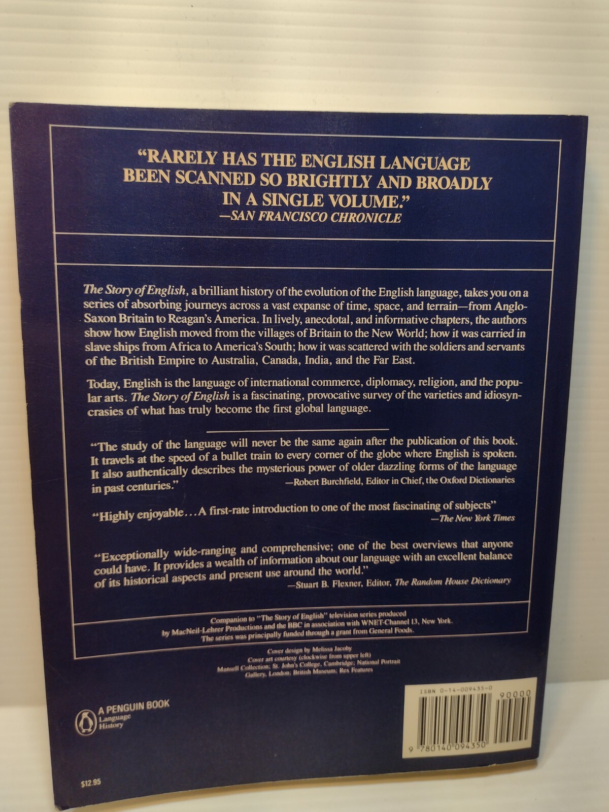 The Story of English – William Cran, Robert McCrum, Robert MacNeil (paperback)