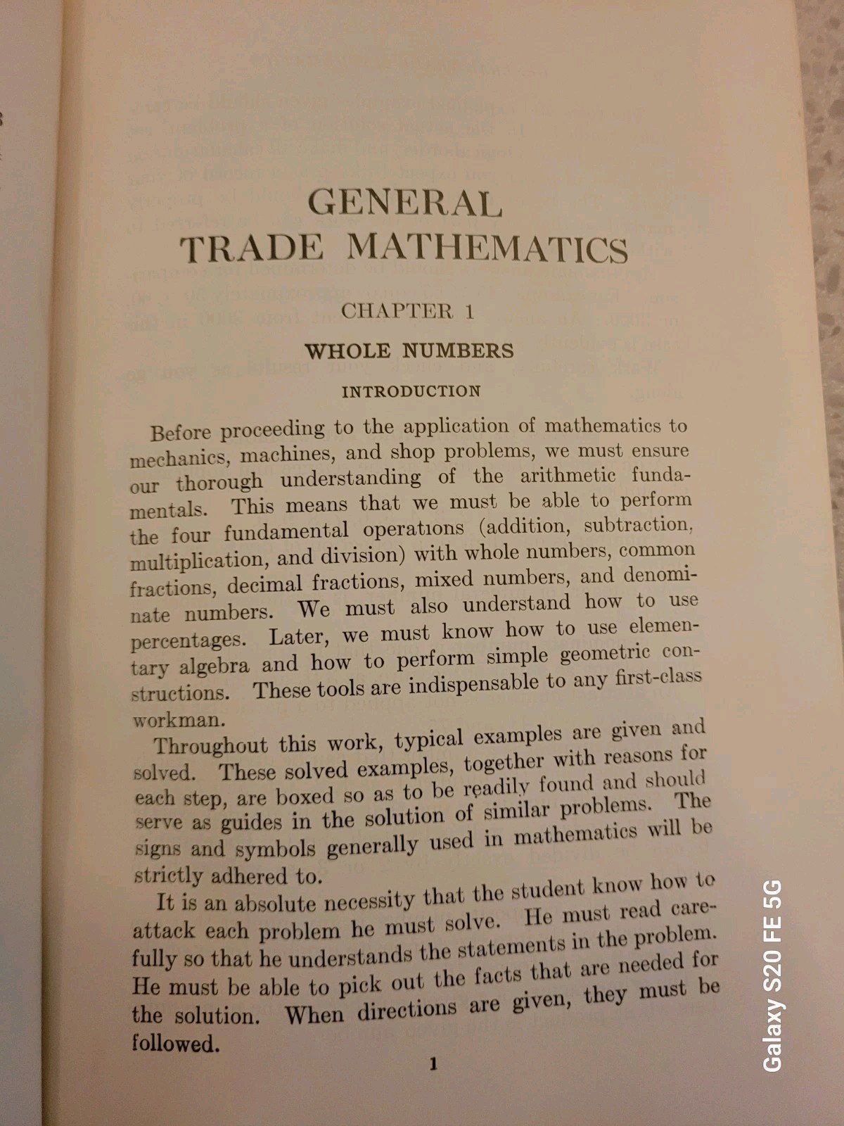 General Trade Mathematics Edwin P. VanLeuven 2nd Edition 1942, 1952