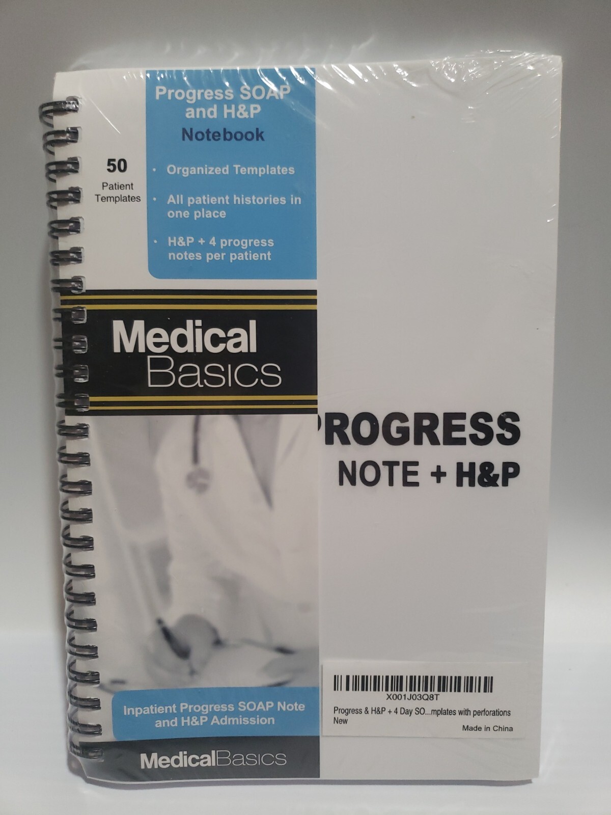 Medical Basics Progress SOAP and H&P Notebook