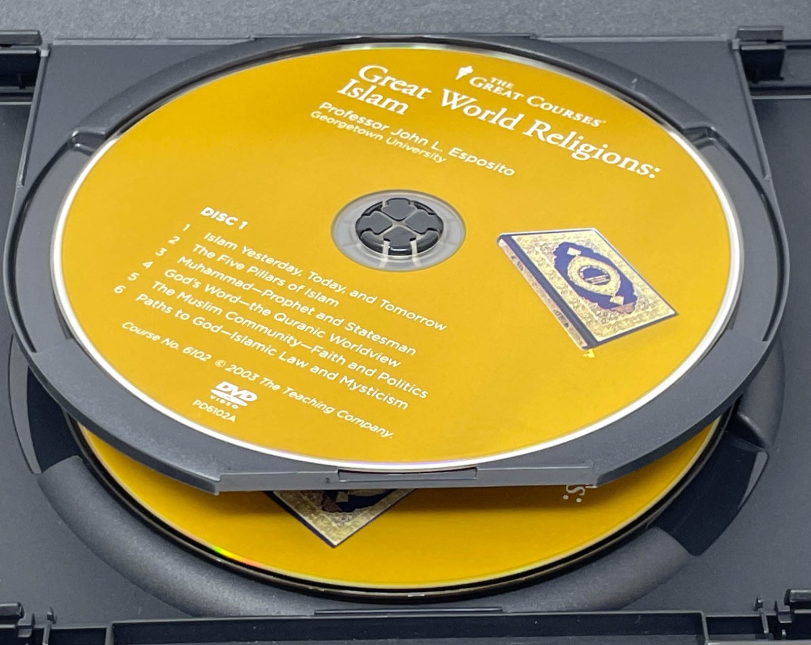 The Great Courses GREAT WORLD RELIGIONS Lot 5 Titles DVD + Guide Books Nice!