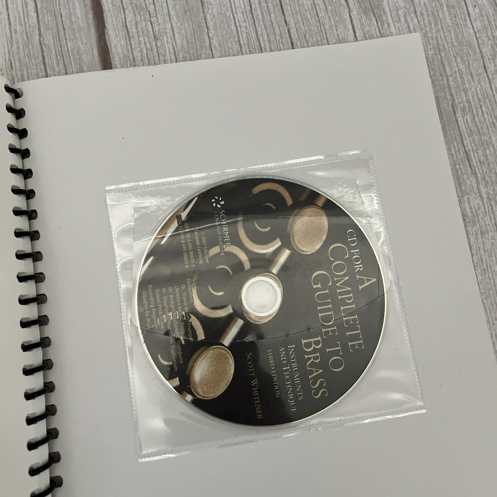 Complete Guide to Brass : Instruments and Technique by Scott Whitener with CD
