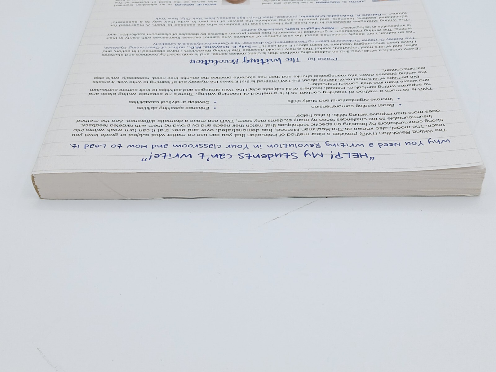 The Writing Revolution: A Guide To Advancing Thinking Through Writing In V Good.