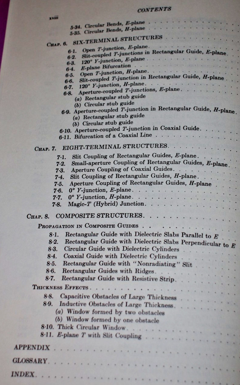 Waveguide Handbook by N. Marcuvitz (1986 Reprint, Hardcover w/Dust Cover)