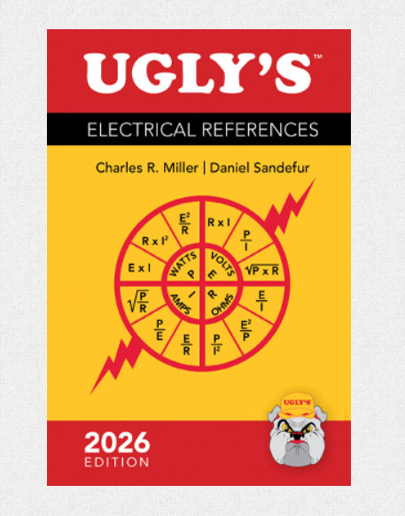 NFPA 70 2026 NEC Code Book + Ugly’s Electrical Ref Spiral + Index TAB 2026