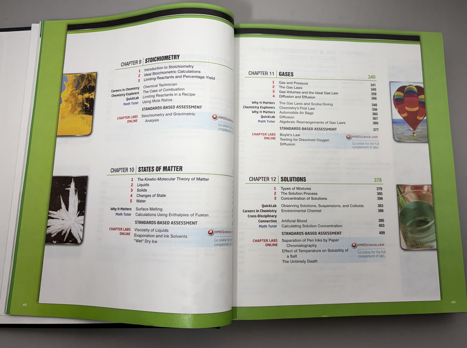 Modern Chemistry Sarquis Textbook Teacher Ed 2012 Hardcover Illustrated